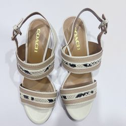 Coach Heels size 9 new