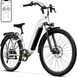 Electric Bike for Adults, 27.5 * 2.25inch 1000W Peak Electric Mountain Bike, 28MPH Top Speed, Max Range 55+ Miles, 48V500Wh Removable Battery,Certifie