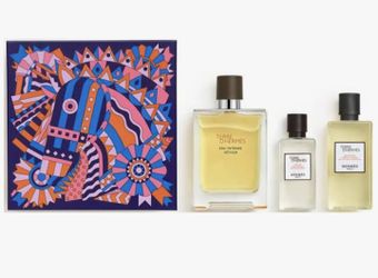 Terre D'Hermes Eau Intense Vetiver Cologne Gift Set For Men