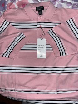 Pink polo Caltop shirt Small