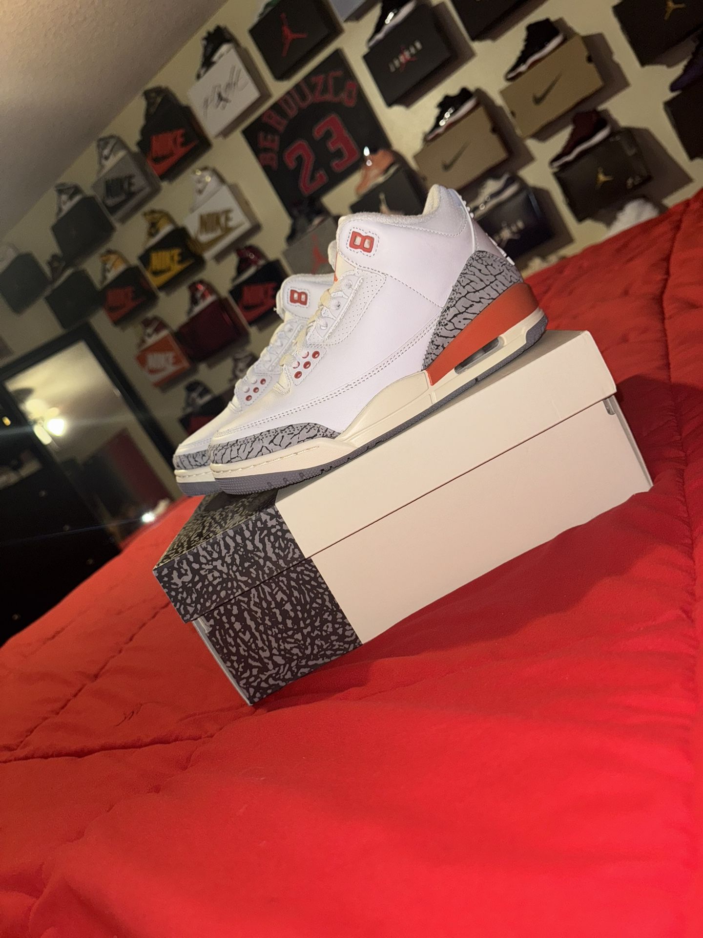 Jordan 3 Georgia Peach Brand New $100 Firm