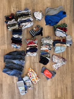 Baby boy clothes 3-6 & 6mo