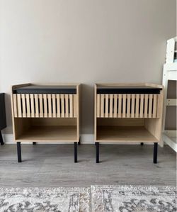 *New* assembled nightstands