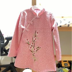 Chinese girls tang dress 120cm, Good for 4-5 years old girl