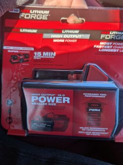 Milwaukee Forge 8.0 and 2 5.0 batteries