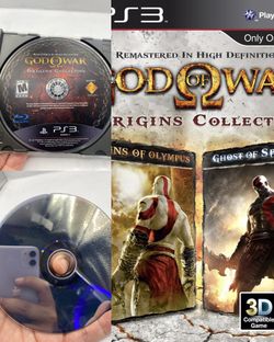 god of War: Origins Collection PS3 PlayStation 3, Disc Only Sparta + Chains