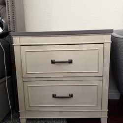 Nightstand / End Table 2 Drawer(two)