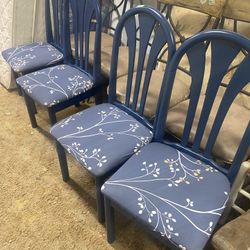 4 Chairs In Good Condition 