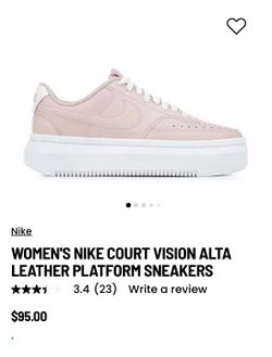 Ladies Blush Pink Nike Shoes