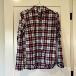 J.Crew Vintage Oxford Plaid Shirt