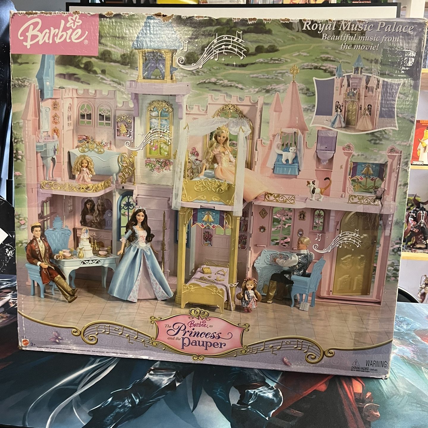 Pauper Castle Playset Princess And The Pauper Doll House Barbie