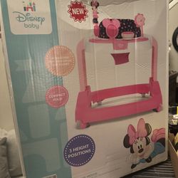 Disney Baby Ready, Set, Walk DX Developmental Walker, Modern Minnie