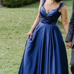 Royal Blue Formal Dress 