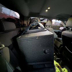 Kicker L5 15 Subwoofer With Qboom Box Brand New 