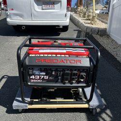 Predator 4375 Portable Generator (NEW CONDITION)