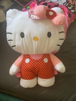 Hello Kitty Plush Backpack