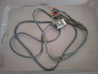 Official Microsoft Xbox 360 Audio Video AV Component HD Cable Cord