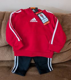 Adidas Kids Size 2T Jogger Set 
