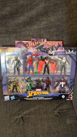 Marvel Spider-Man Venom vs Epic World of Action Web-Slinging Showdown