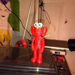 3d Printed Kaws About 5 Inchs