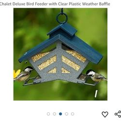 Deluxe Double Sided Bird Feeder 
