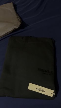 Black essentials hoodie top quality! Size M