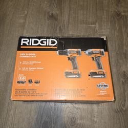 Ridgid 18v 2- Tool Combo Kit