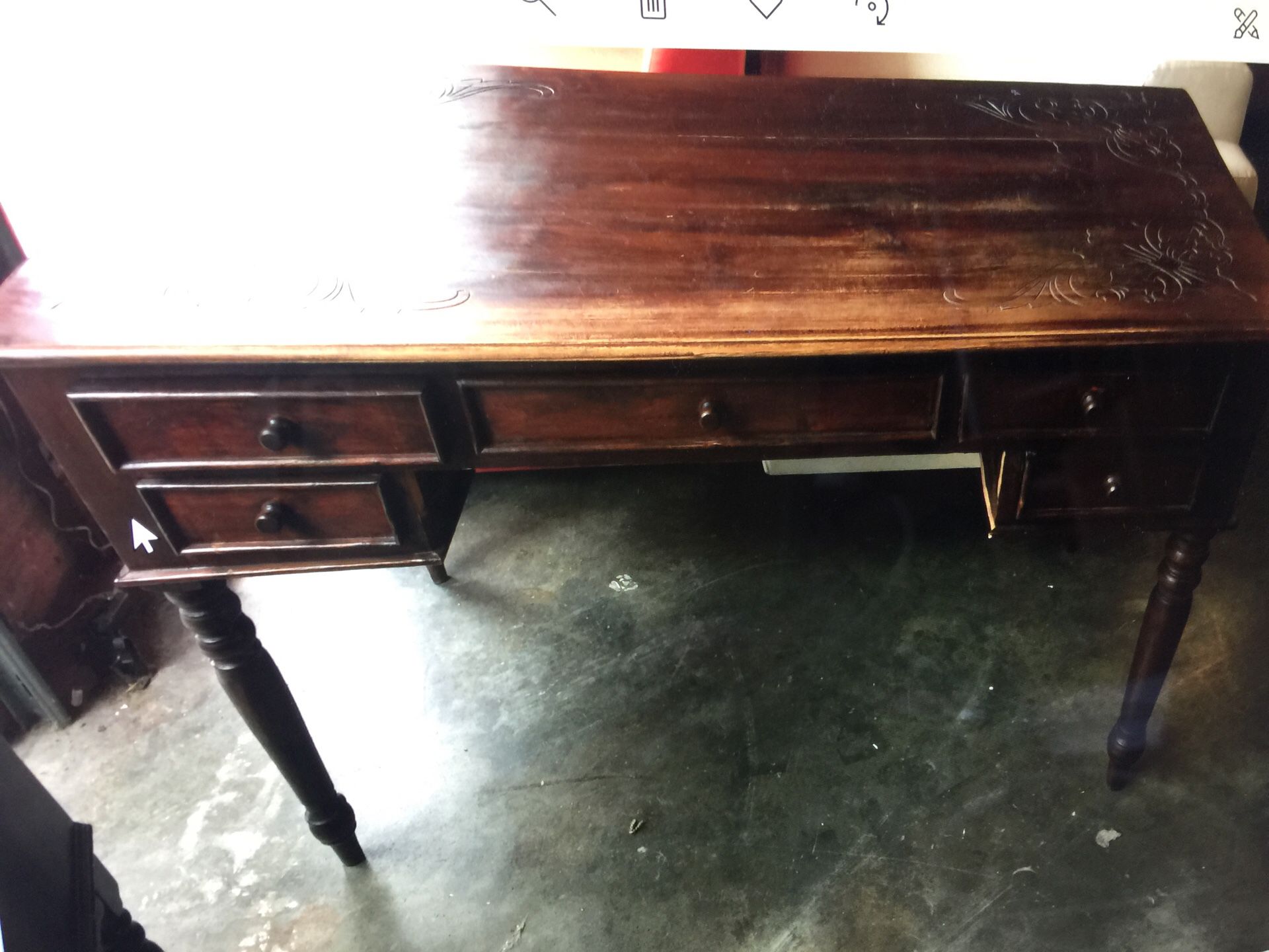 Antique Asian desk