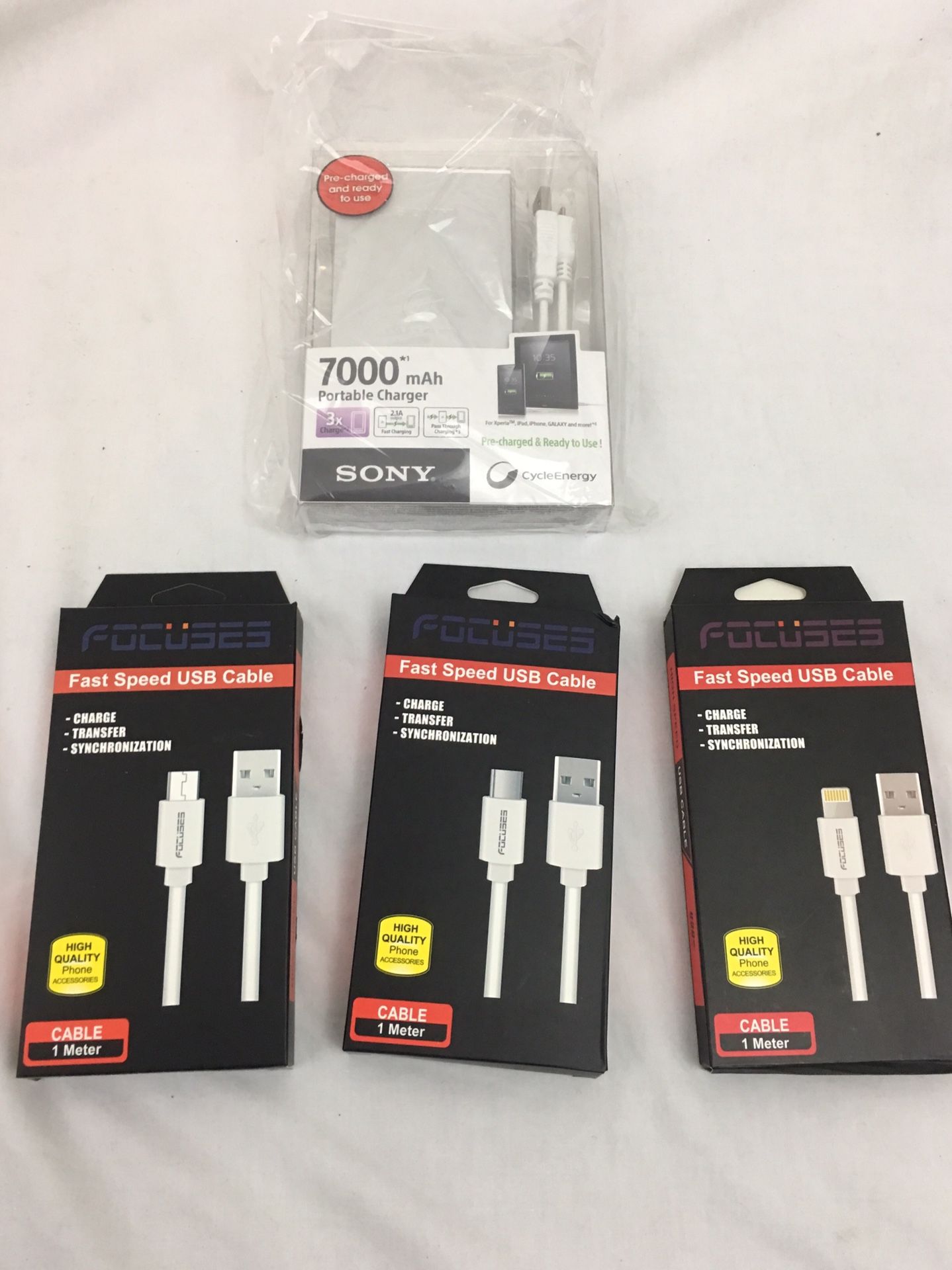 Sony CPF2LS POWER BANK AND ONE CHARGING WIRE 7000 mah