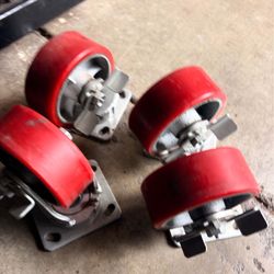 4 Heavy Duty Caster Wheels $85 