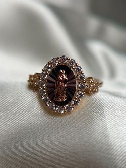 14k Dainty Virgencita Ring 