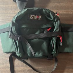 Ultimate TorsoPac Gemini w/Two Water Bottle Pockets Green Canvas