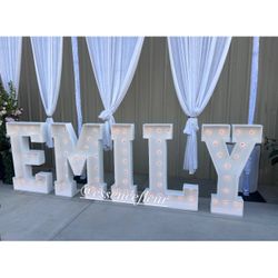Marquee Letters And Numbers 