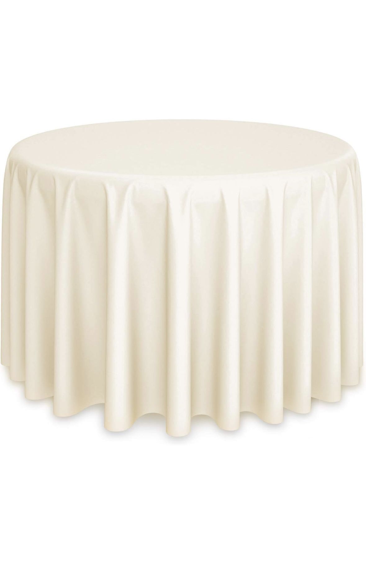 Ivory Round Tablecloths