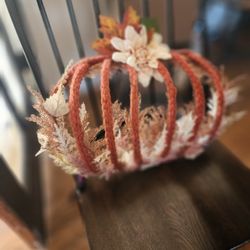 Pumpkin Holiday Wreath