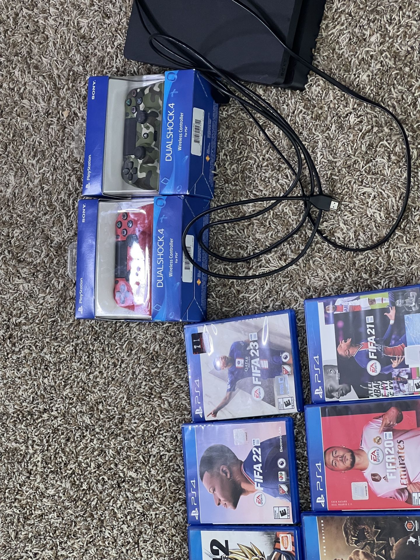 PS4 With New Controllers The New Fifa 23