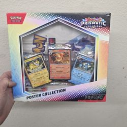 Pokemon TCG Scarlet & Violet Prismatic Evolutions Eevee Poster Collection
