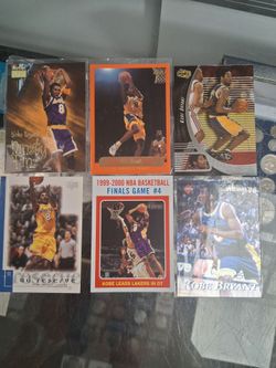 Kobe Bryant cards all in Excellent Condition.  .