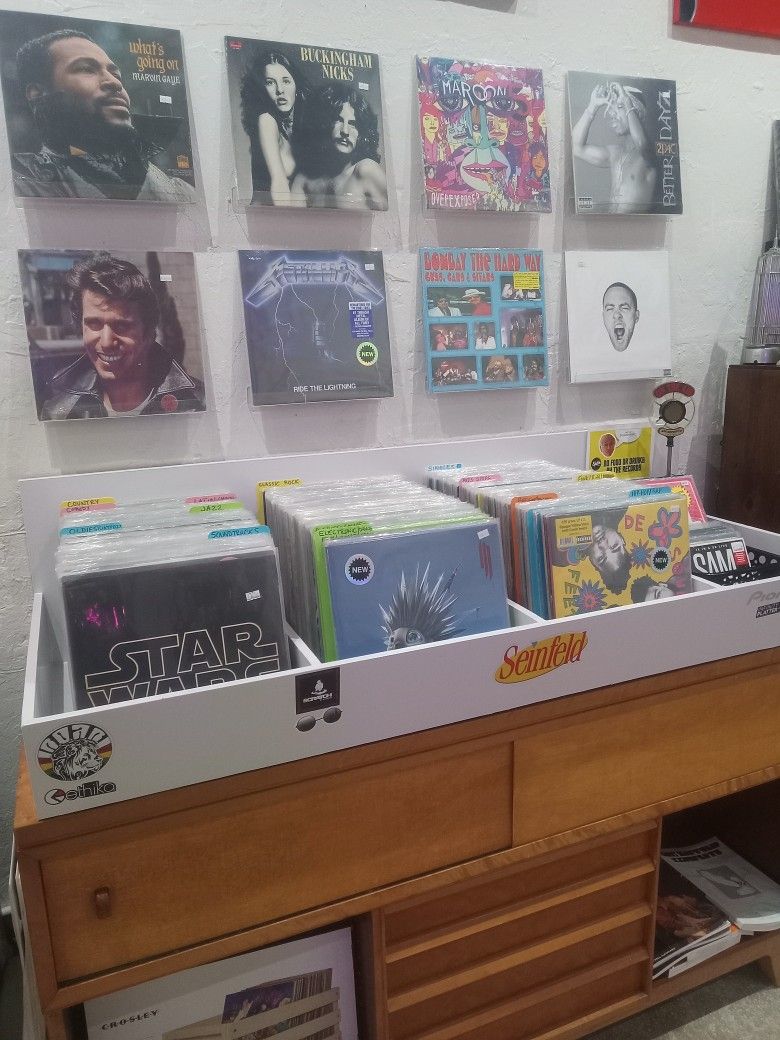 SMALL RECORD STORE FOR SALE. 