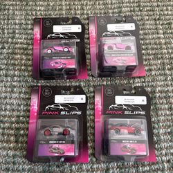 Pink Slips Toy Cars 