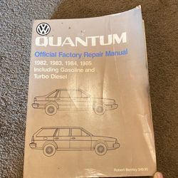 Vw Quantum Official Factory Repair Manual