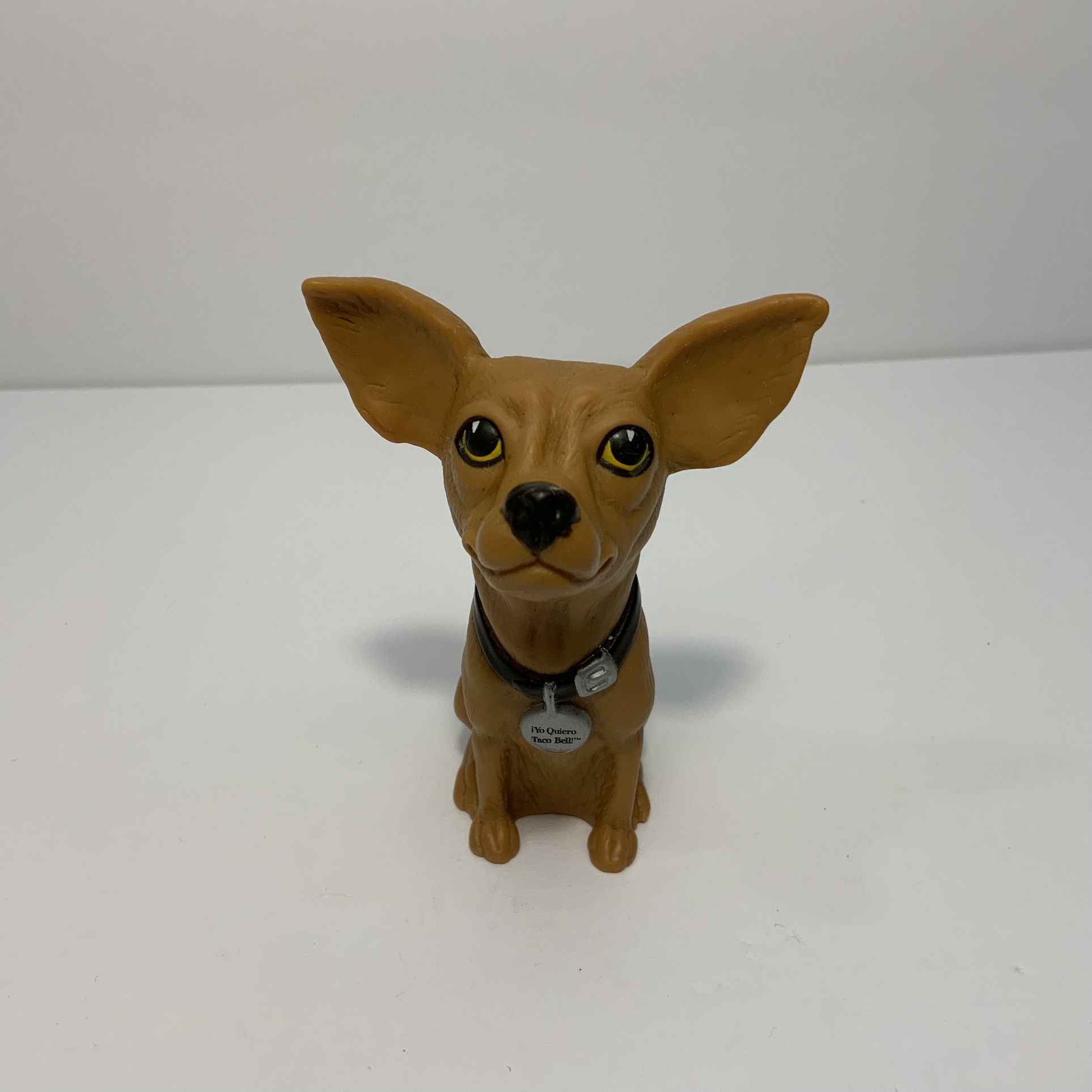 Vintage Taco Bell Dog Chihuahua Animal Figure Kids Meal Toy Yo Quiero Applause