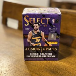 2022-23 PANINI SELECT NBA BLASTER BOX New SEALED 6 Packs Per Box Basketball 