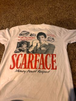 Scarface Money Power Respect Graphic T-Shirt