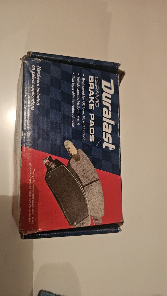 Honda Acura Duralast D537 Rear Brake Pads NEW
