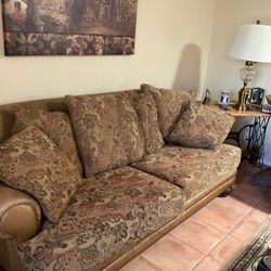 Sofa and loveseat