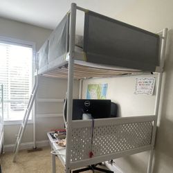 IKEA Bunk Bed with Desk