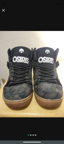 Osiris Camo Shoes Size 9.5