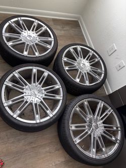 20 inch CHROME RIMS