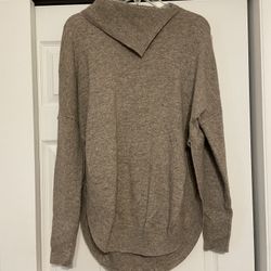 Raffi Women’s Beige Wool Sweater - Size Small